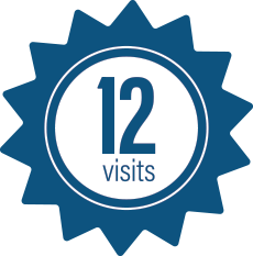 12 Visits Badge